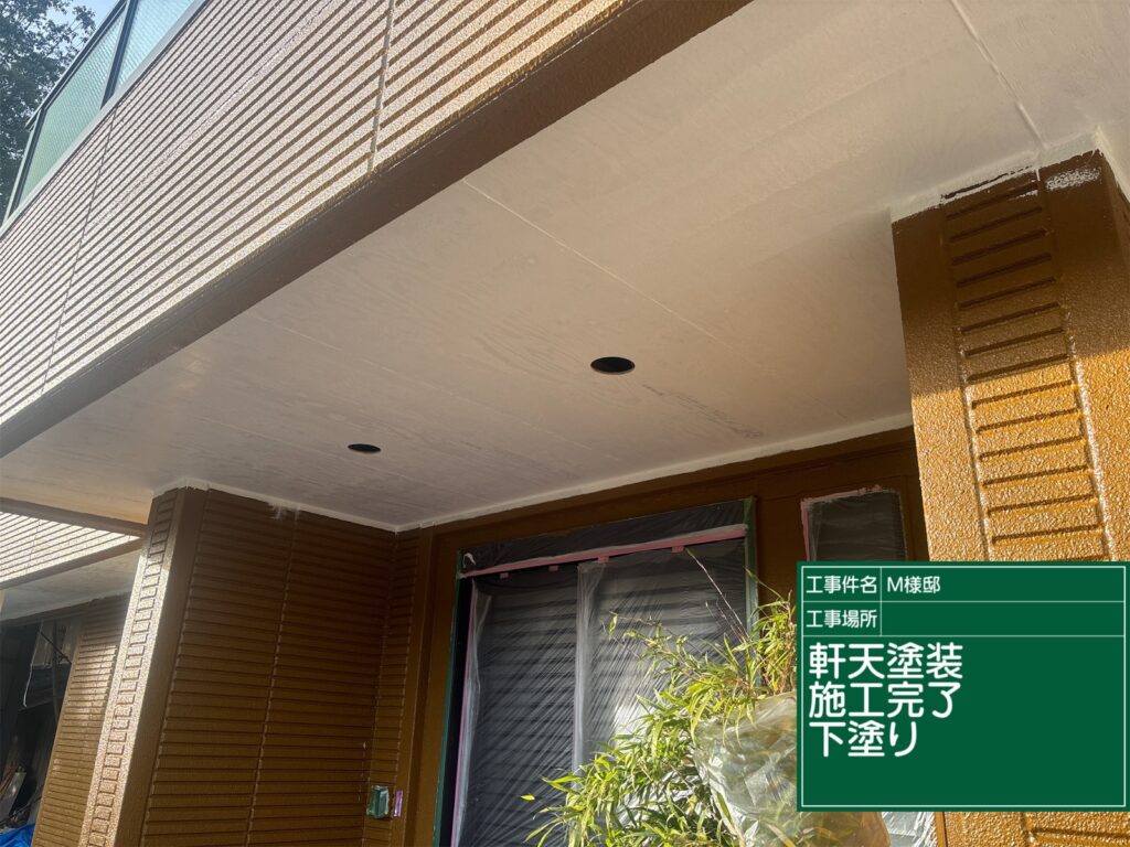 恵那市　中津川市　日成ホーム恵那店　外壁塗装工事　ベランダ防水　屋根塗装工事
施工事例　足場組立　高圧洗浄
軒天　外壁　ベランダ防水　屋根　付帯部