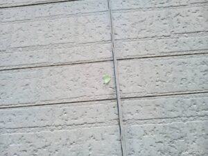 中津川市です、縦目地のシーリング材は、ほとんど傷んでいます、アステックペイントの佐一宏級のシーリング材にて打ち替えます。