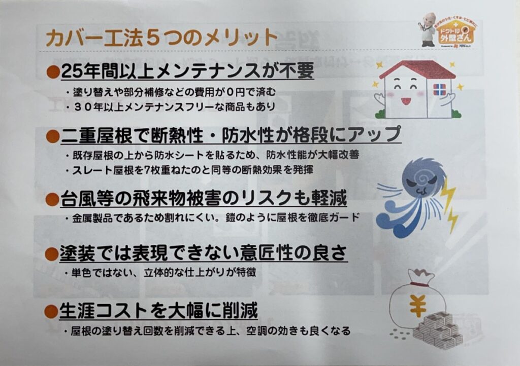 日成ホーム恵那店 カバー工法