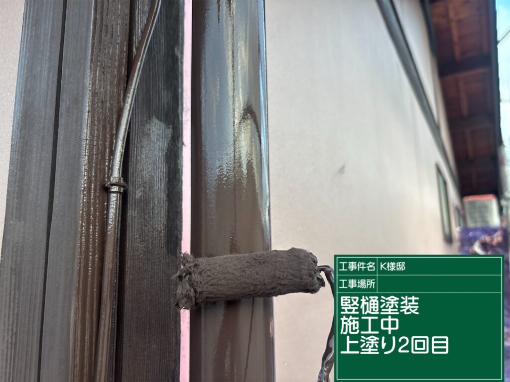 恵那市　中津川市　日成ホーム恵那店　外壁塗装工事　ベランダ防水　屋根塗装工事
施工事例　足場組立　高圧洗浄
軒天　外壁　ベランダ防水　屋根　付帯部