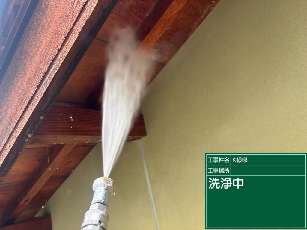 恵那市 中津川市 日成ホーム恵那店 外壁塗装工事 ベランダ防水 屋根塗装工事
施工事例 足場組立 高圧洗浄
軒天 外壁 ベランダ防水 屋根 付帯部