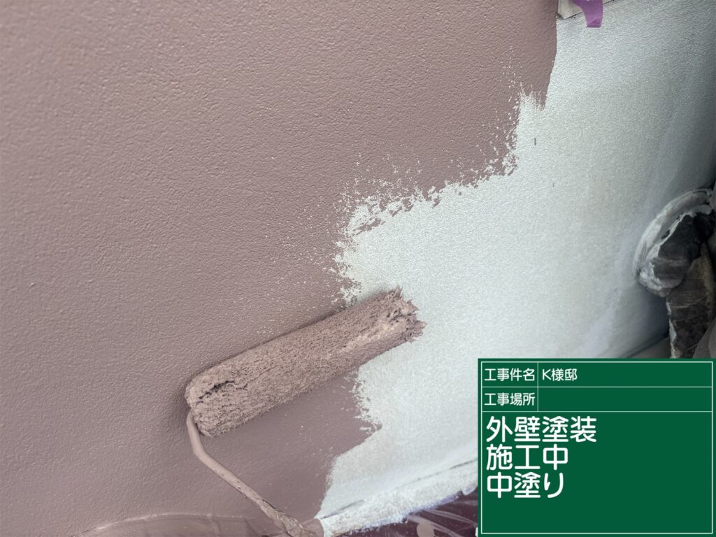 恵那市　中津川市　日成ホーム恵那店　外壁塗装工事　ベランダ防水　屋根塗装工事
施工事例　足場組立　高圧洗浄
軒天　外壁　ベランダ防水　屋根　付帯部