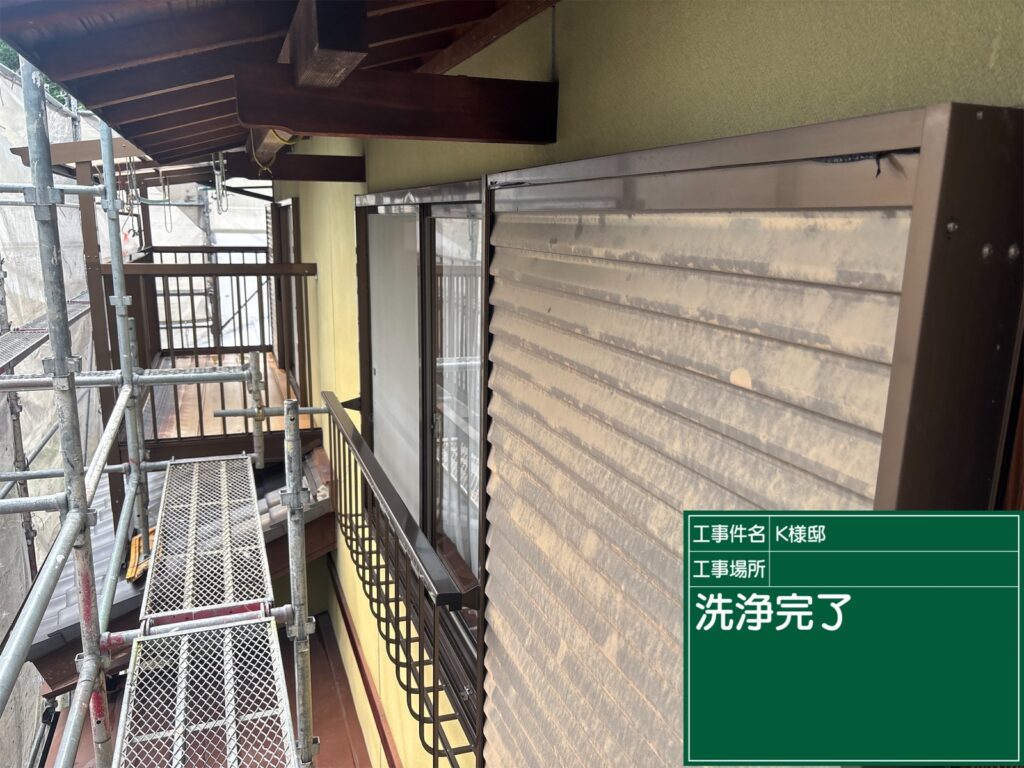 恵那市 中津川市 日成ホーム恵那店 外壁塗装工事 ベランダ防水 屋根塗装工事
施工事例 足場組立 高圧洗浄
軒天 外壁 ベランダ防水 屋根 付帯部